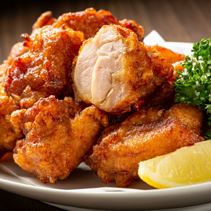 【ふるさと納税】味付若鶏やわらか唐揚げ(ザンギ)350g×4P〜8P 肉 にく ニク からあげ 鶏唐揚げ 北海道 根室市