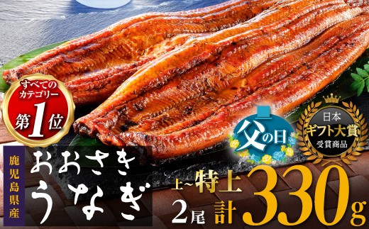
                  数量限定【2026年父の日までにお届け】鹿児島県産うなぎ長蒲焼2尾
                