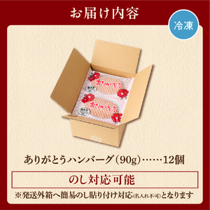 【ありがとうハンバーグ】牛肉100％ 12個入りハンバーグ | ハンバーグ ハンバーグ ハンバーグ ハンバーグ