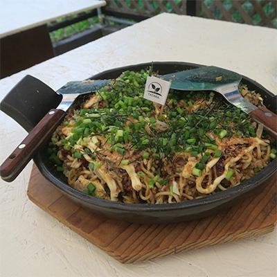 ふるさと納税 安芸太田町 【広島県・奥安芸の鉄物語・風炎窯】〜超耐熱陶器MOONスキレットパン大[トレー付・1組] |  | 02