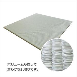 【国産】特上 置き畳 12枚セット 畳 琉球畳 ユニット畳 い草 約82×82cm×厚み1.6cm 縁なし畳 半畳 日本製 天然素材 たたみ フローリング【離宮/12枚】