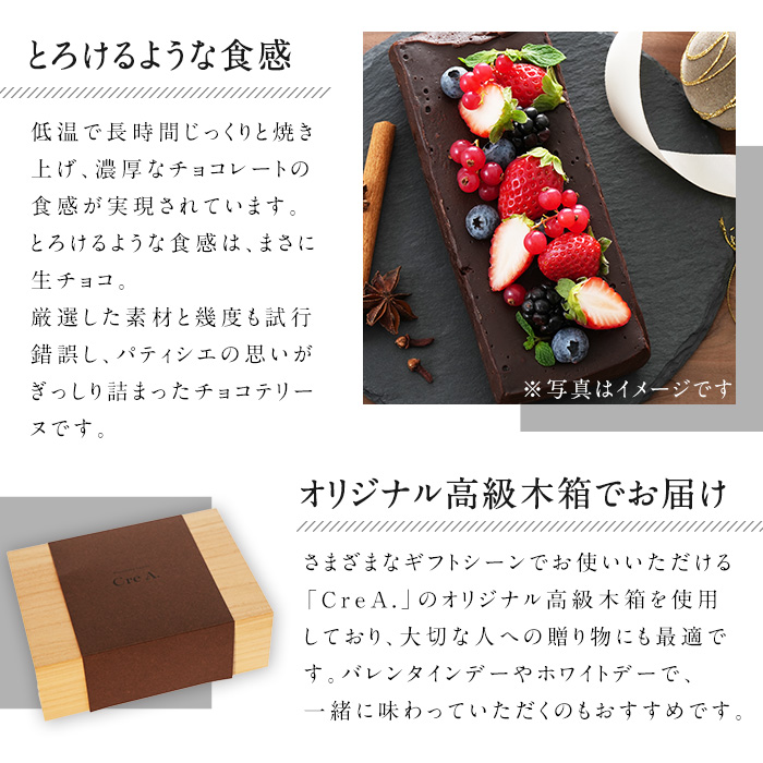No.1209 天使の誘惑使用！誘惑のチョコテリーヌ(1個) 350g 国産 天使の誘惑 原酒 スイーツ テリーヌ チョコ デザート お菓子 濃厚 冷凍 ご褒美 プチ贅沢 ギフト 贈答品【西酒造】