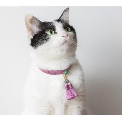 ふるさと納税 京都市 【中野伊助】ねこのわ HEIAN(猫用首輪&飼い主用ピアス) |  | 01