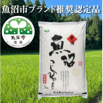 ふるさと納税 魚沼市 【令和8年産先行受付】農家直送 魚沼産コシヒカリ　無洗米5Kg 【特産魚沼】 |  | 01