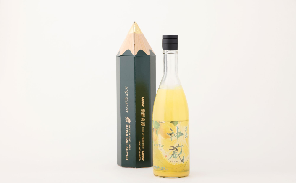 【松井酒造】神蔵「蜜號」京ゆず 無濾過 日本酒仕込み 720ml［ 京都 五紋神蔵 老舗 酒蔵 日本酒 リキュール お酒 人気 おすすめ お取り寄せ 通販 送料無料 ふるさと納税 ］