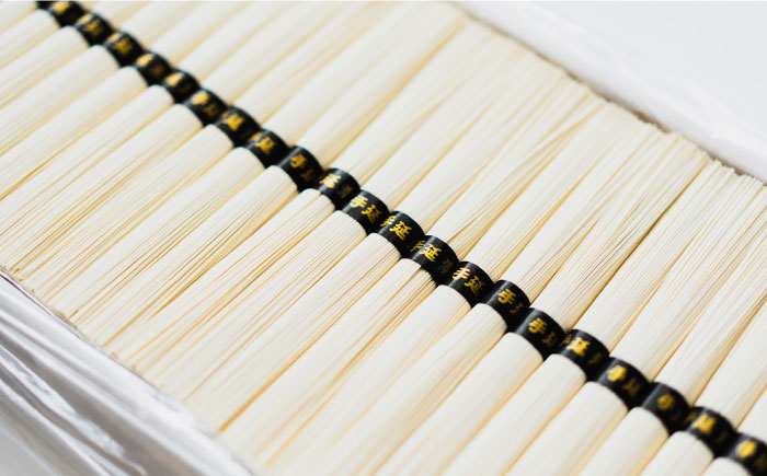 島原手延そうめん 桐箱入 50g×78束 計3.9kg / そうめん 素麺 麺 乾麺 ギフト 贈答 / 南島原市 / 吉岡製麺工場 [SDG006]
