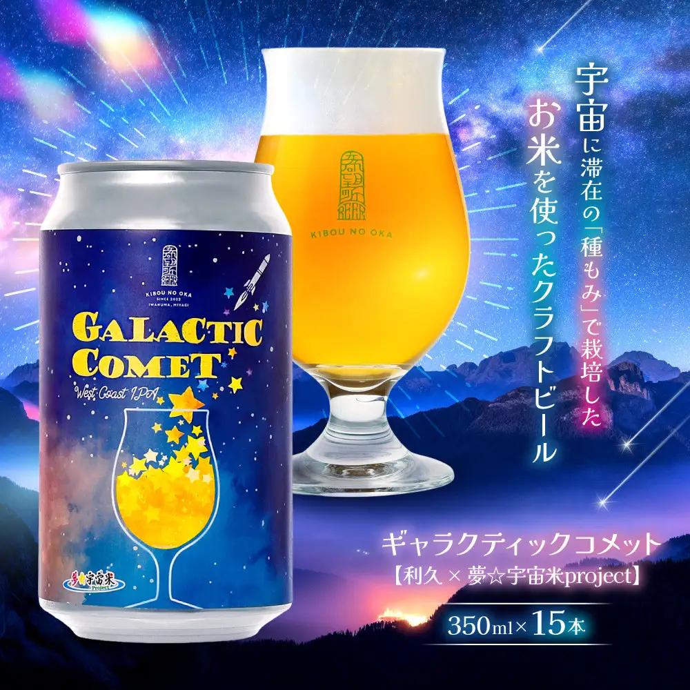 ［利久×夢☆宇宙米project］ クラフトビール ギャラクティックコメット 15本セット