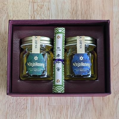 ふるさと納税 甲賀市 滋賀県甲賀市産純粋天然生はちみつ Ninja Honey(ニンジャハニー)50ml 2本セット |  | 02