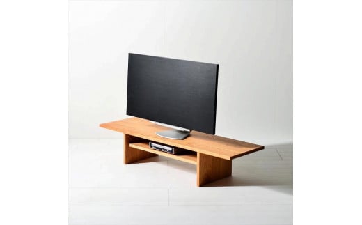 シンプルでおしゃれなテレビボード　konojiＴＶボード120／チェリー　テレビ台　無垢材　天然木　ロータイプ　完成品　ローボード　ローテーブル　センターテーブル　パソコンデスク　本棚