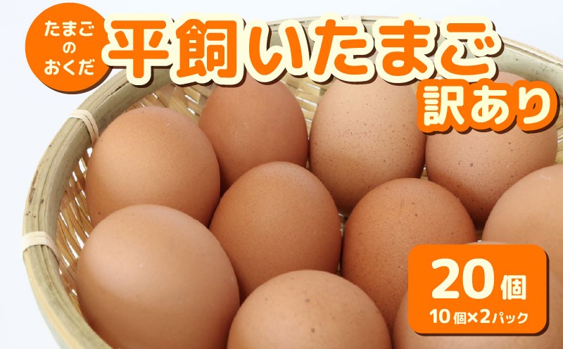 
                  【訳あり】平飼い卵 20個入り (10個×2パック) | たまご 卵 タマゴ 鶏卵 たまごかけごはん 目玉焼き オムレツ 卵かけご飯 たまご焼き おいしい 人気 おすすめ  高知県 南国市
                
