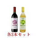 【ふるさと納税】源作づくり　赤・白　720ml 各3本セット【1485739】