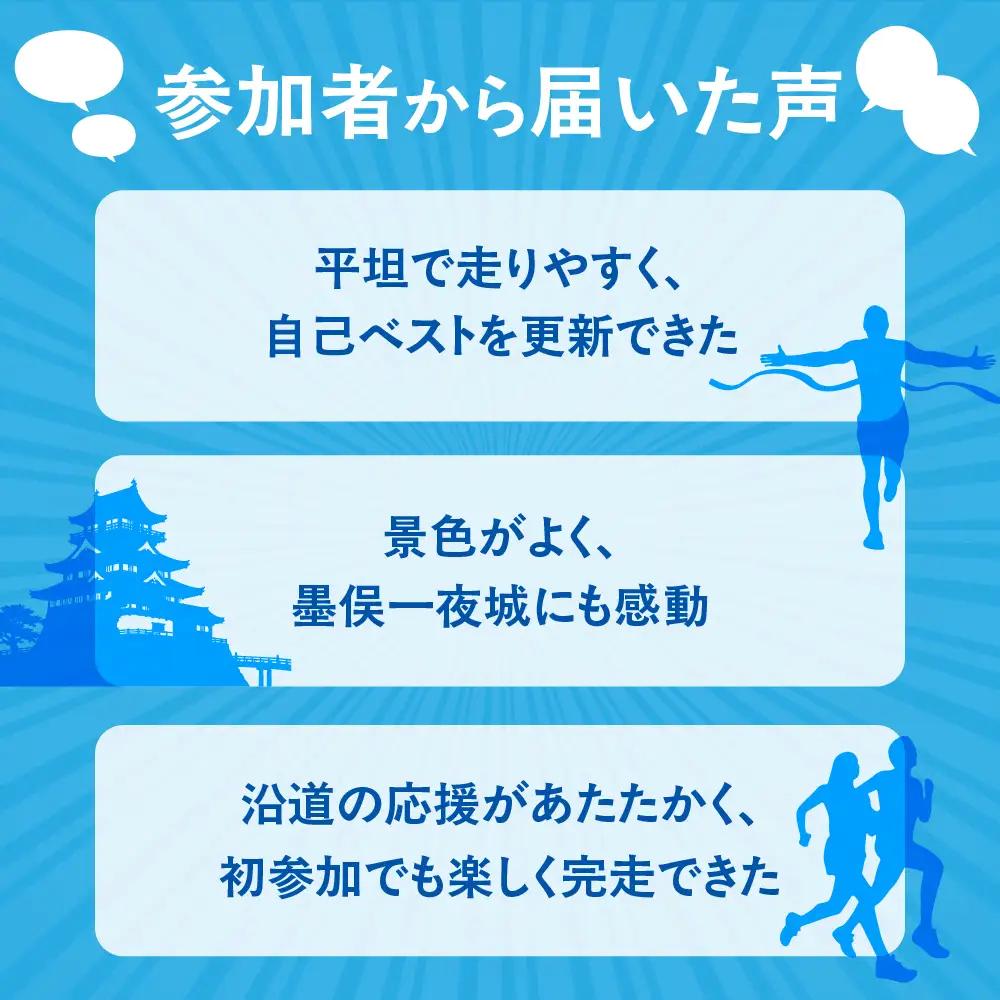 【開催予定日】2026年12月13日（日）おおがきマラソン2026 ハーフマラソン出走権 大垣城と墨俣一夜城 豊臣氏ゆかりの城を巡る歴史旅！ハーフマラソン出走権 大人1名様 （大会運営に関する保険料を