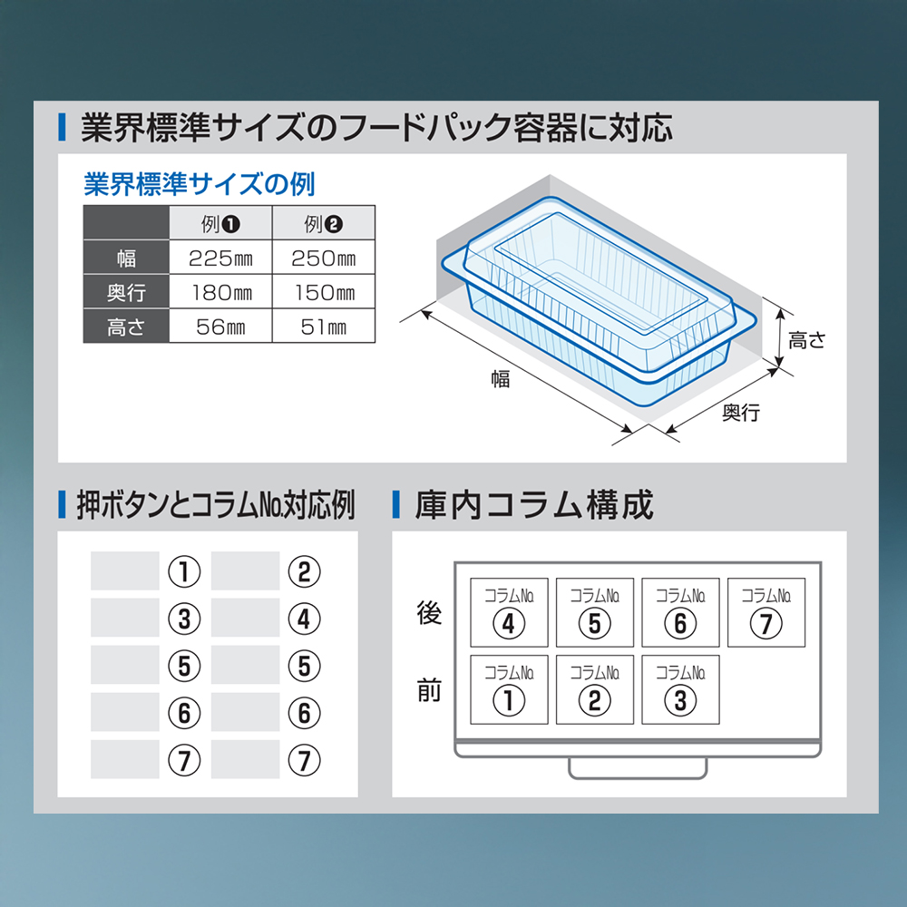 冷凍自動販売機（FrozenStatinⅡ） 富士電機│自販機 冷凍 業務用 三重県 四日市市 四日市_イメージ5