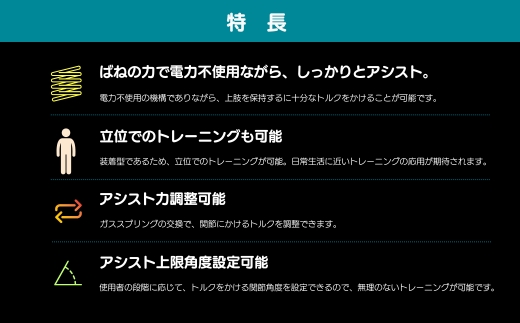 TASK Re-shoulder　上肢リハビリテーション用　外骨格ロボット　アシストスーツ　上肢トレーニング　上肢ロボット　企画開発協力；医療法人友紘会西大和リハビリテーション病院_イメージ5