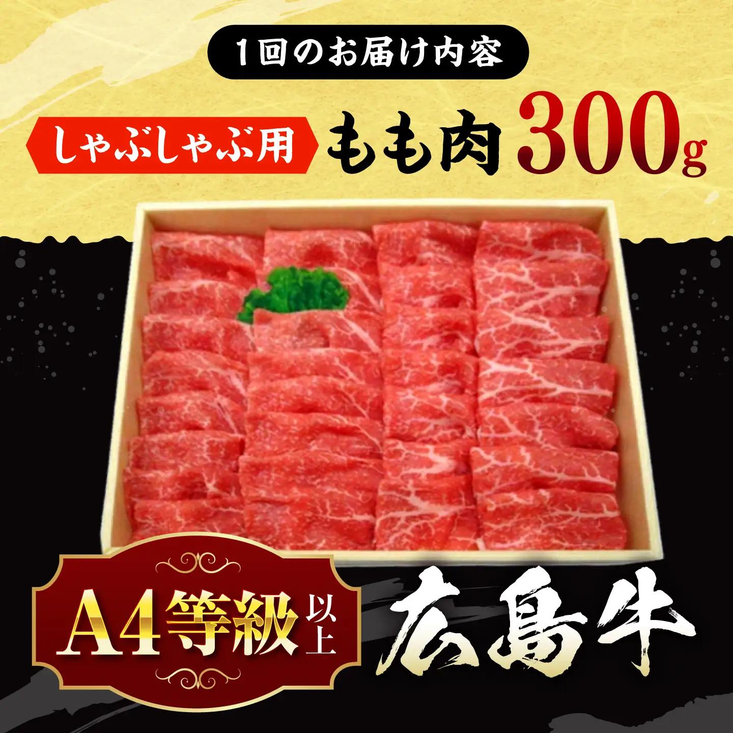 【全12回定期便】牛肉 牛しゃぶ用 300g [APAZ068] 牛肉