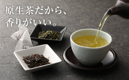 山の民の原生茶（一番茶葉）　ほうじ茶ティーバッグ 3g×10袋 ほうじ茶・煎茶 各70g 日田市 / 田島山業株式会社[ARBK001]