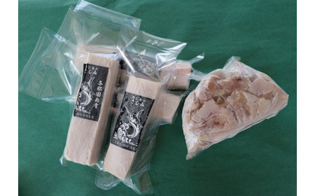 カジキの刺身とカジキの骨付き肉のセット G002