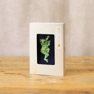 仏下-ぶつした-邪鬼ソックスMサイズ・ネイビー【1300214】