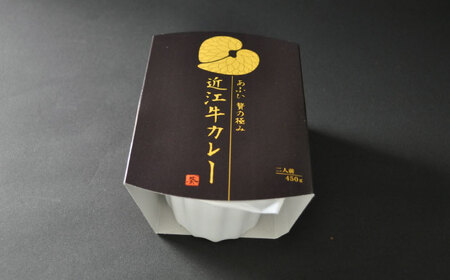 -あふひ 贅の極み- 近江牛カレー レトルト 2人前×4個セット ビーフカレー レトルトカレー 保存食 恵那市 / テンポイント [AUEU019]