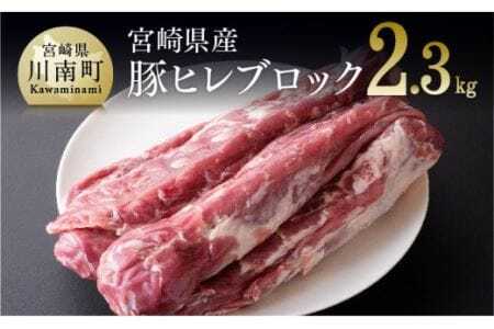 豚肉 ※令和7年7月発送※ 宮崎県産 豚肉 ヒレブロック 5本 豚肉 豚肉