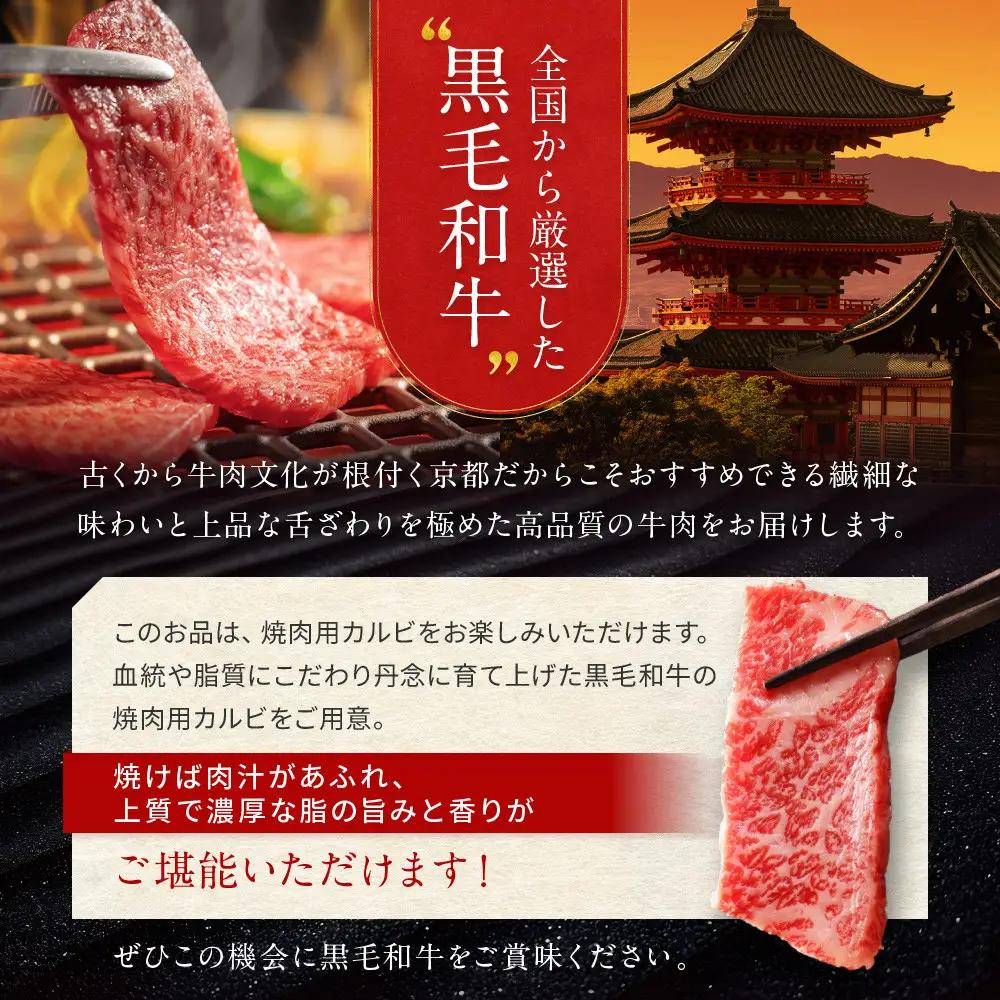 【京都モリタ屋】A5ランク 国産黒毛和牛 カルビ焼肉用 550g｜京都 由緒ある老舗牛肉店 人気セット 牛肉