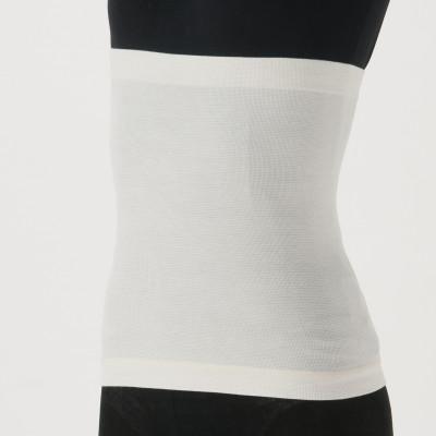 ふるさと納税 泉大津市 天然の美容繊維　シルク混背筋スッキリ腹巻き　フリーサイズ　オフホワイト　H-H2501 |  | 02