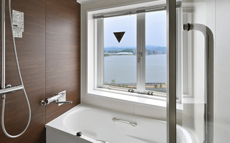 宍道湖一望　ビューバス付きデラックスツイン1泊朝食付きペアご宿泊プラン　003-02