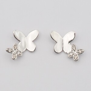 PT900 0.04ct ダイヤモンド ピアス　FFP-000340