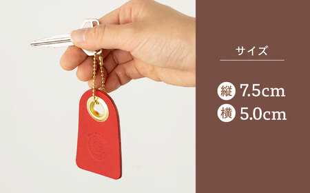 【ブラック & ブラック】本格レザー ネームタグ 2個セット【kazu gee factory】 [OBG006]