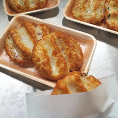 はつ天 食べ比べセット(いか3個・ピリ辛ミックス3個)冷凍真空パック(岡垣町)【配送不可地域：離島】【1547841】