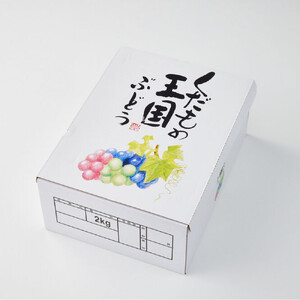 ぶどう 2026年 岡山市産 クイーンニーナ 粒・シャインマスカット 粒（カップ）セット各100g×6  渡邊農園