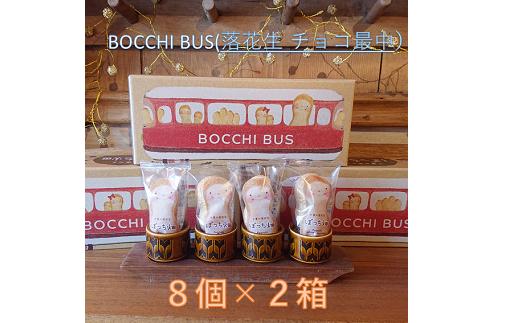 
BOCCHI BUS 落花生 チョコ最中 2箱セット / 落花生 チョコ最中 千葉県 千葉半立種 和菓子 最中
