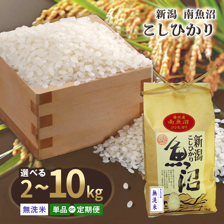 【ふるさと納税】 令和8年産〈無洗米〉 魚沼最上流域 南魚沼産 コシヒカリ 精米したてのお米をお届け 【湯沢産 コシヒカリ】