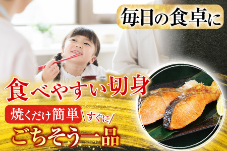 無添加甘塩天然鮭2種セット(計30切、約1.5kg) A-11001