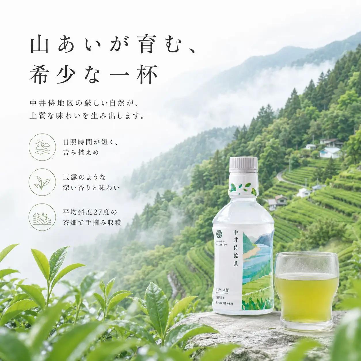 「中井侍銘茶 product by MAKIBITO」6本