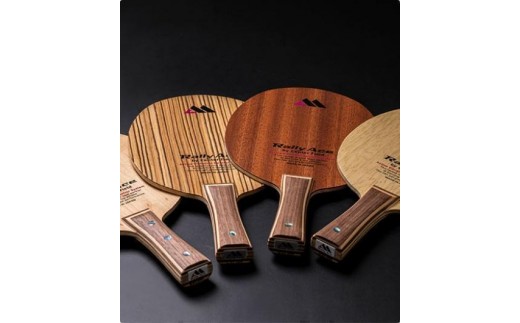 地場産業の木材知識人・卓球名監督・楽器職人による本格派卓球ラケット