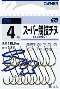 【オーナーばり】チヌ鈎セット（５種・計25袋）  26-25