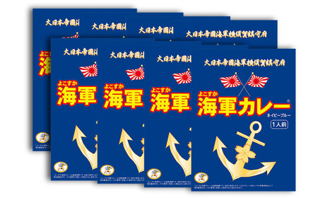 よこすか海軍カレー180g×8 ビーフカレー カレー 海軍 海軍カレー 軍艦 横須賀 自衛隊 神奈川 レトルト 非常食 保存食【横須賀商工会議所 おもてなしギフト事務局（株式会社調味商事）】 [AKAQ003]