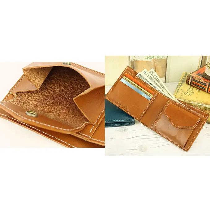 二つ折り財布 栃木レザー 本革 メンズ レディース 日本製 Native Creation NC3731 財布 コンパクト 小銭入れ ブランド 革財布 牛革 奈良県大和郡山市 [納期1〜3ヶ月] BL