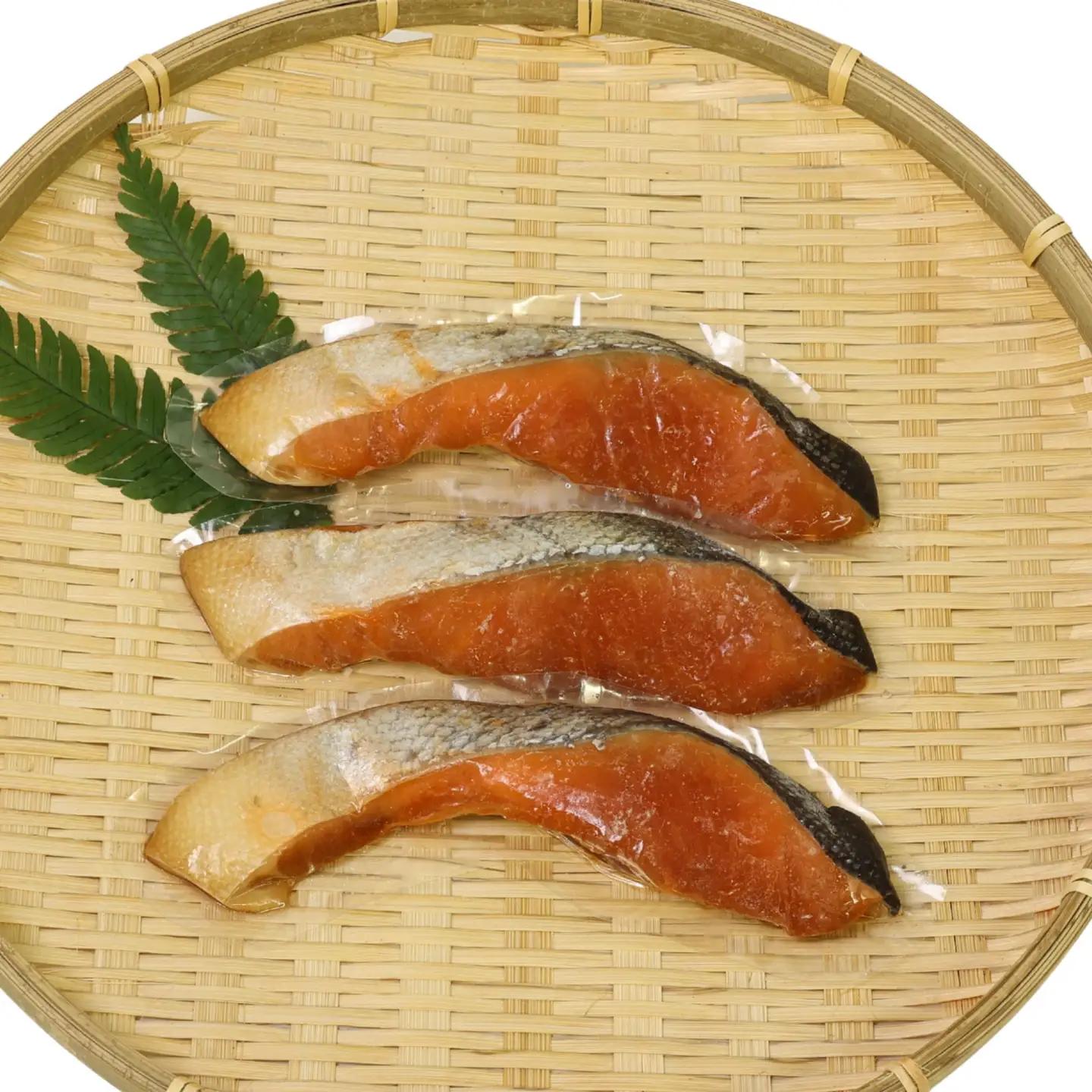 【辻為商店】サーモン・鰆の照り焼きセット｜人気 サーモン 市場直送