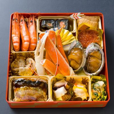 ふるさと納税 留萌市 北海道留萌市蛇の目海鮮づくし「女将の二段重」 |  | 01