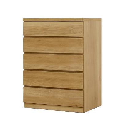 ふるさと納税 大川市 幅70-5段(奥行55cm)オーク色 クローゼットチェスト「フィット」大川家具【丸田木工】