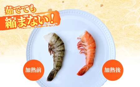 魚兵水産こだわりのブラックタイガー海老　 10尾5パック(計1200g程度)【配送不可地域：離島】【1215914】