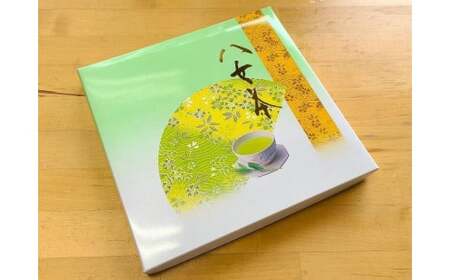 奥八女上陽茶　極上煎茶「光の葉」100ｇ×3本セット箱　153-002