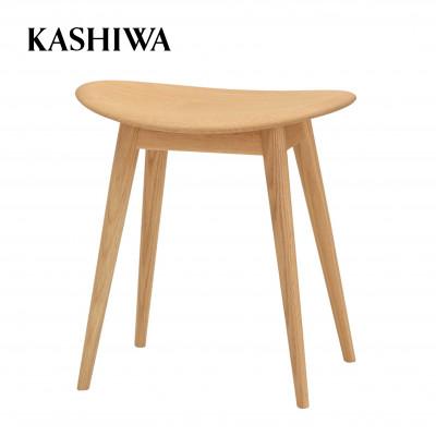 ふるさと納税 高山市 【KASHIWA】スツール　飛騨の家具　オーク材　板座 AM034