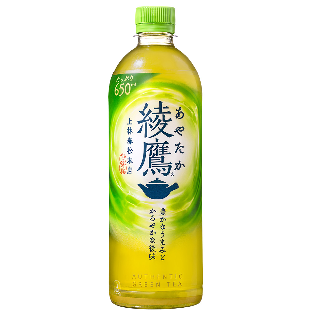 【2～12か月連続お届け】綾鷹 650ml PET×24本　コカコーラ 茶 お茶 カフェイン ペットボトル 常備 備蓄 蔵王 【04301-0893～897】
