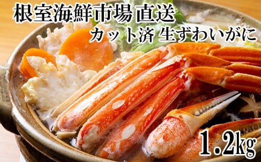 
            B-11099  生食可！カット済み生ずわいがに約1.2kg(お刺身・焼きガニ・カニ鍋等)
          