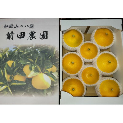 【ふるさと納税】【特別栽培】和歌山県産　贈答用　八朔3L(8個入り)【1640099】