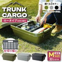 【ふるさと納税】【選べる3色】トランクカーゴ 専用仕切り板セット ロウタイプ M1個 / キャンプ ボックス 収納 アウトドア / 恵那市 / 東谷株式会社　明智流通センター[AUAD037]