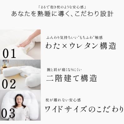 ふるさと納税 加須市 「HUGNEGU」抱き枕一体型枕 |  | 01